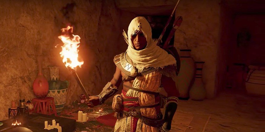 TheGamersDrop's tweet photo. Assassin’s Creed Origins Trailer Reveals Early Beginnings of Bayek &amp; Senu [Watch]… https://t.co/sxLAPPuo16 https://t.co/jnXLElHPf1
