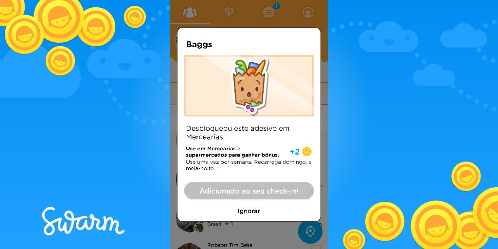 Eu acabei de desbloquear o adesivo Baggs no <a href="/Swarmapp/">Swarm by Foursquare</a>!
swarmapp.com/nenacabral7/ch…