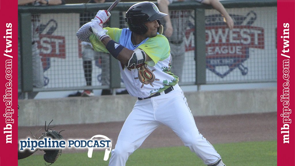 MLBPipeline's tweet photo. Podcast: Royce Lewis, the No. 1 pick &amp; #Twins top prospect, talks adjusting to life in @MiLB, @MLBDraft and more: https://t.co/TboRPPsGhZ https://t.co/yzI7NhMDPN
