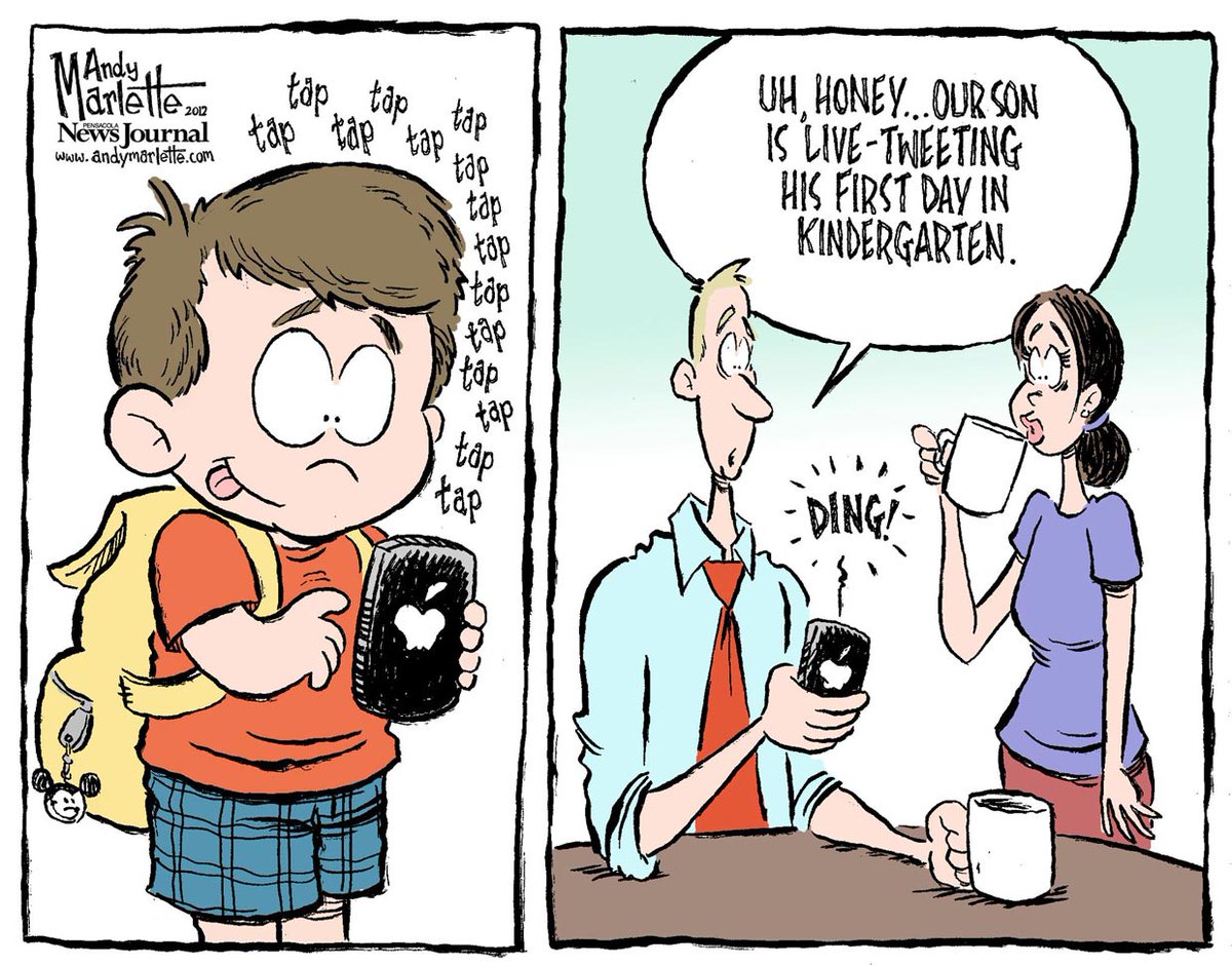 GinaValley's tweet photo. Nah. He'd probably be SnapChatting!!
#modernkids #sendthemoutside #withoutanyscreens #giggles https://t.co/LB0y8wyceX