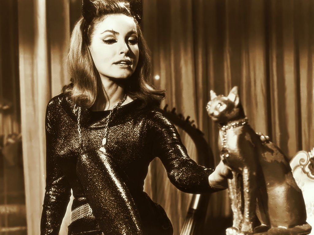 Happy birthday to Catwoman actress, Julie Newmar, born August 16, 1933.  
