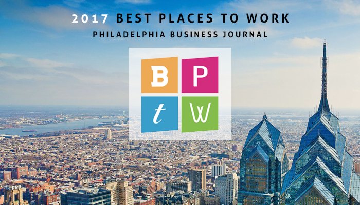 BTB Named One of #Phila Best #Workplace  <a href="/PHLBizJournal/">Philadelphia Business Journal</a> / Employee Surveys Rank #Infosec Firm 3rd / More: ow.ly/Eibt30erP2c