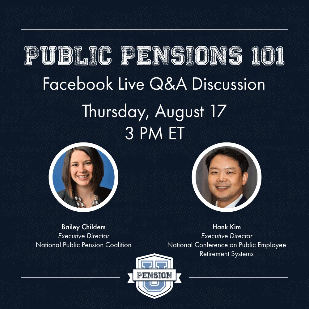 IAFFPensionDept's tweet photo. Listen in for two of the top experts on retirement security. https://t.co/CBTTLArYS8