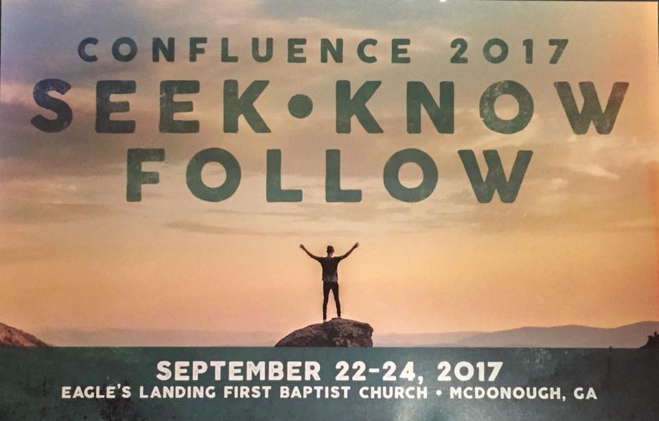 AugustaBCM's tweet image. Confluence 2017 is coming soon! Register this week. Come by BCM in JSAC Coffeehouse Thursday at 12 for more info and registration.