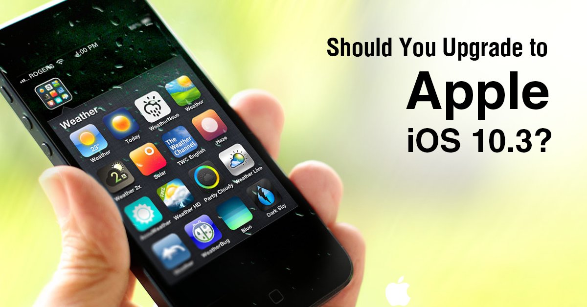 endivesoftware's tweet image. Should you upgrade to Apple iOS 10.3- bit.ly/2w8ZwAc
#iphoneappdevelopment #HireiOSDeveloper #iphoneappdevelopmentcompany