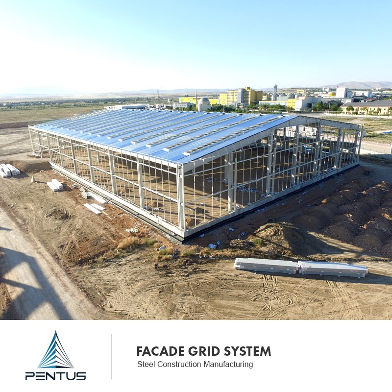 pentusconstr's tweet photo. C. Hayırlıoglu &amp; M. T. Selcuk Biz Partnership preferred Pentus at Konya Organized Ind. Zone of The New Wrhse Project facade grid system https://t.co/SjNCRtXY4Q