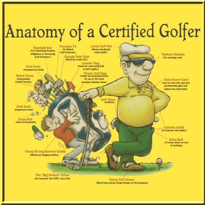 robertkouffman's tweet photo. Why does the golfer carry two shirts?
In case he gets a hole in one. 
#NationalTellAJokeDay https://t.co/WJLImcqjCn