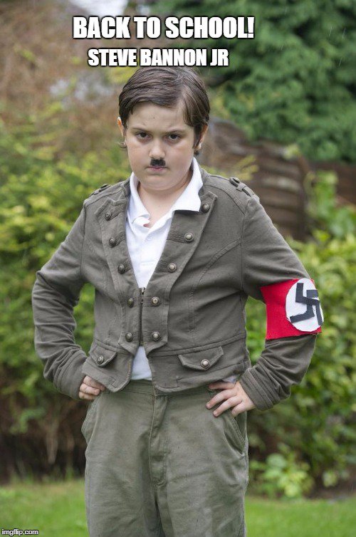 ThunderFerret's tweet photo. First day back to school. #MemeTheAltRight @Memez_Bot @memeocrats @FreeMemesKids https://t.co/QqNqsA8sdP