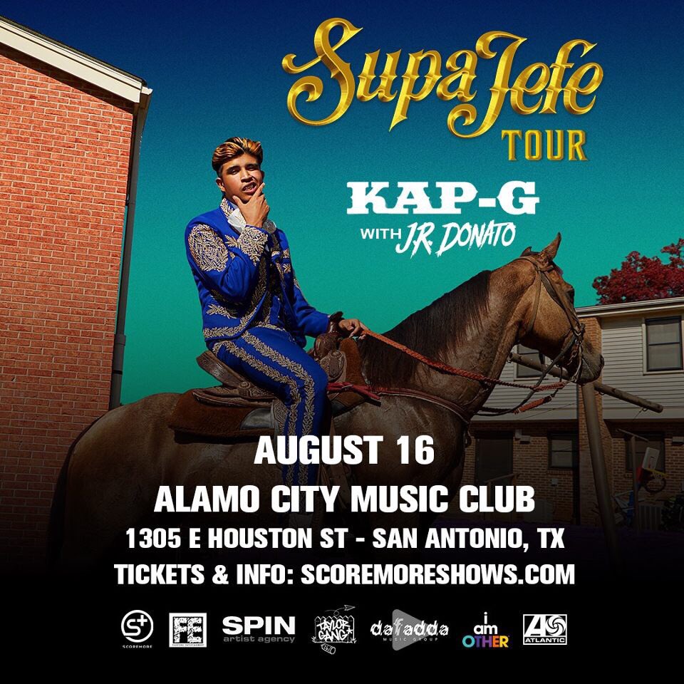 PartyWithGTello's tweet photo. @TheRealKapG is back in San Antonio and will be live at @alamocitymusic tonight. #SupaJefe #ScoremoreShows https://t.co/W7OaZBj66x