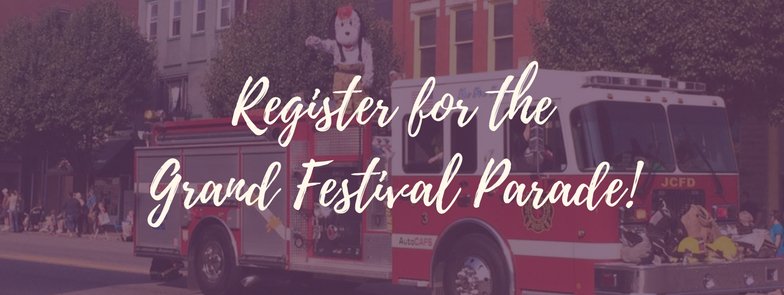 There's just one week left to sign up for the Grand Festival Parade on August 26th. Download a registration form at: bit.ly/2vIulbY
