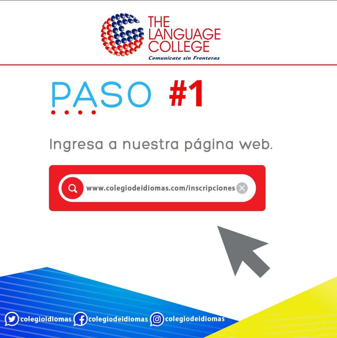 The Language College Twitterissä: "Proceso de inscripción Kids and ...