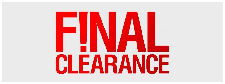 PartyTimeofLaf's tweet photo. HALF OFF the lowest orange or yellow clearance ticketed prices on our already low discounted items. Final Clearance https://t.co/URNkKz0Q7e