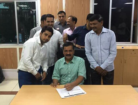 Happy birthday arvind kejriwal honest CM OF DELHI 