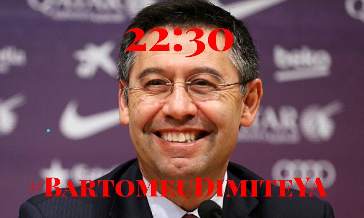 Ivaninho_FCB's tweet photo. Hoy hay que reventar este hashtag otra vez. Sé que estaréis ahí. VAMOS! #BartomeuDimiteYa https://t.co/Ng0nc49M7j
