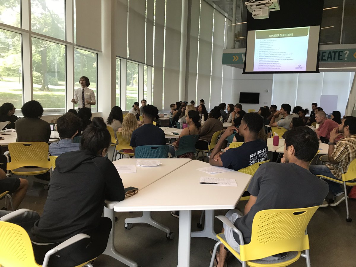 First full day of RA training! Gearing up for a great year!