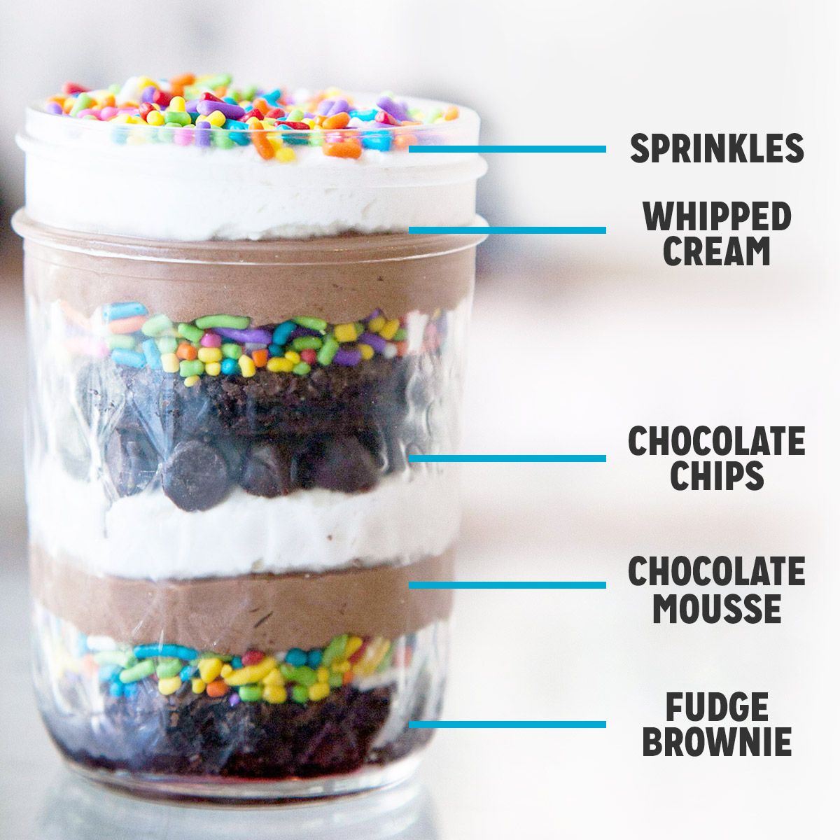 goldbelly's tweet photo. All your favorite DESSERTS stuffed in a jar! Layered with MOUSSE, SPRINKLES &amp; more, @JARSbydani go NATIONWIDE ▶ https://t.co/Dnkmy4Hywg https://t.co/JBU0UITO2t
