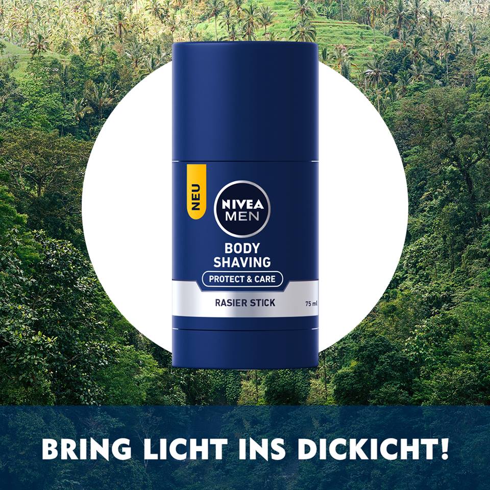 SocialStudio1's tweet photo. Wir wollten mal ganz vorsichtig auf den Busch klopfen: Intimrasur war noch nie so einfach, wie mit unserem Rasierstick! https://t.co/Juoqt81dFK