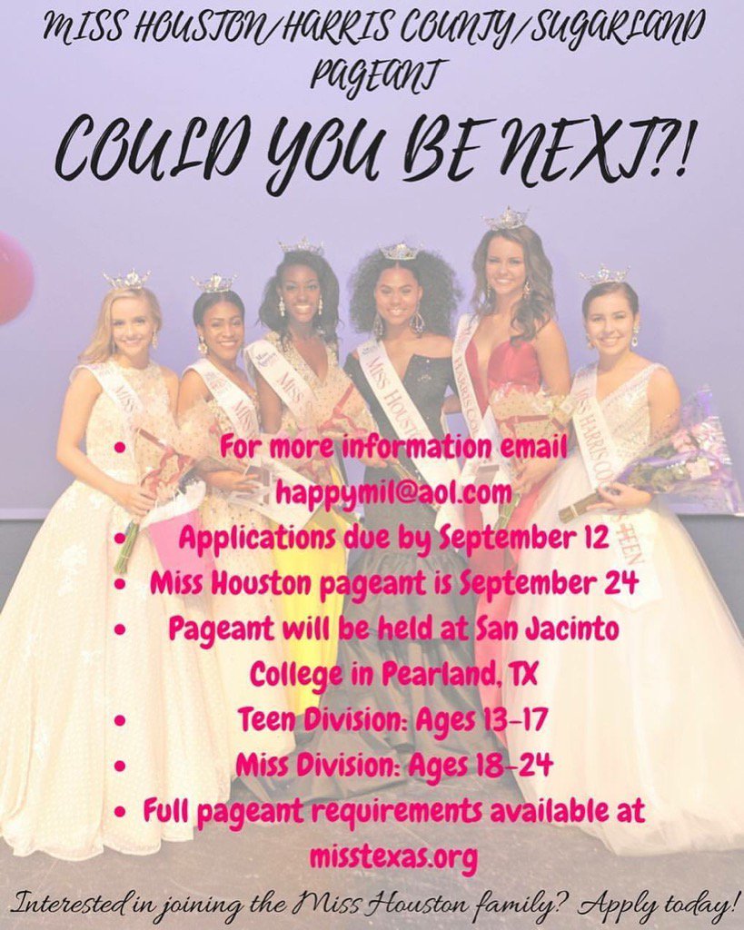 JMartinTV's tweet image. Excited to be returning as the MC for #MissHouston pageant, an official Miss America prelim.  @Fox26Houston