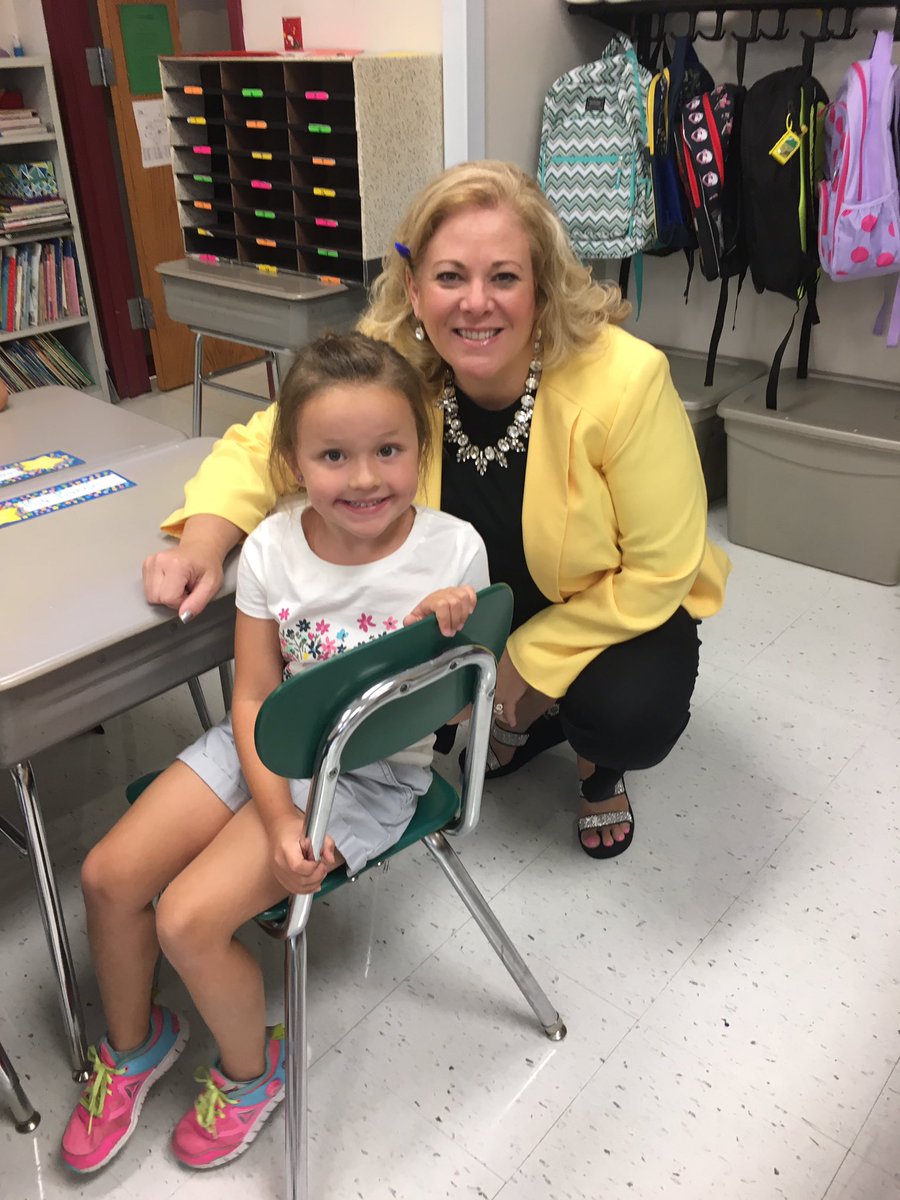 We are having the BEST first day of school at Guffey! #shineon #foxc6strong
