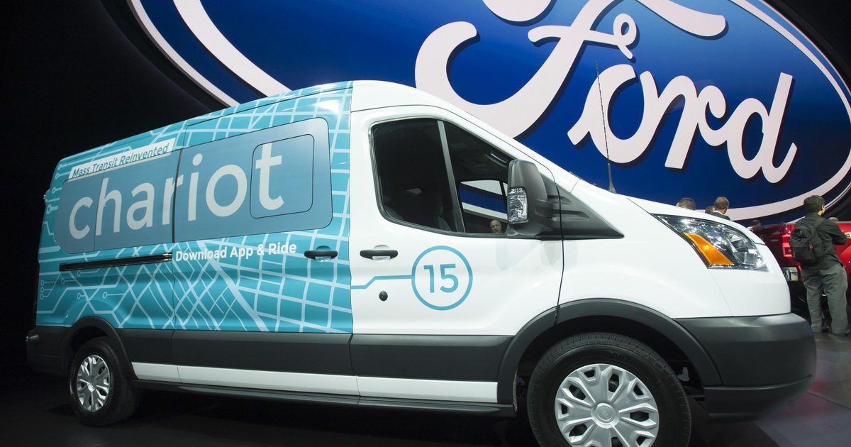 MachineLauncher's tweet image. #Ford to launch #Chariot shuttles in #NYC buff.ly/2w1ncpB