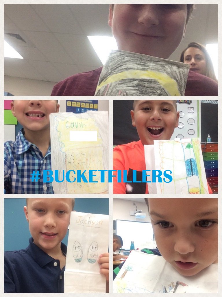 #creechpride #2ndGrade #bucketfillers #2ndgradeselfies #1stdayofschool