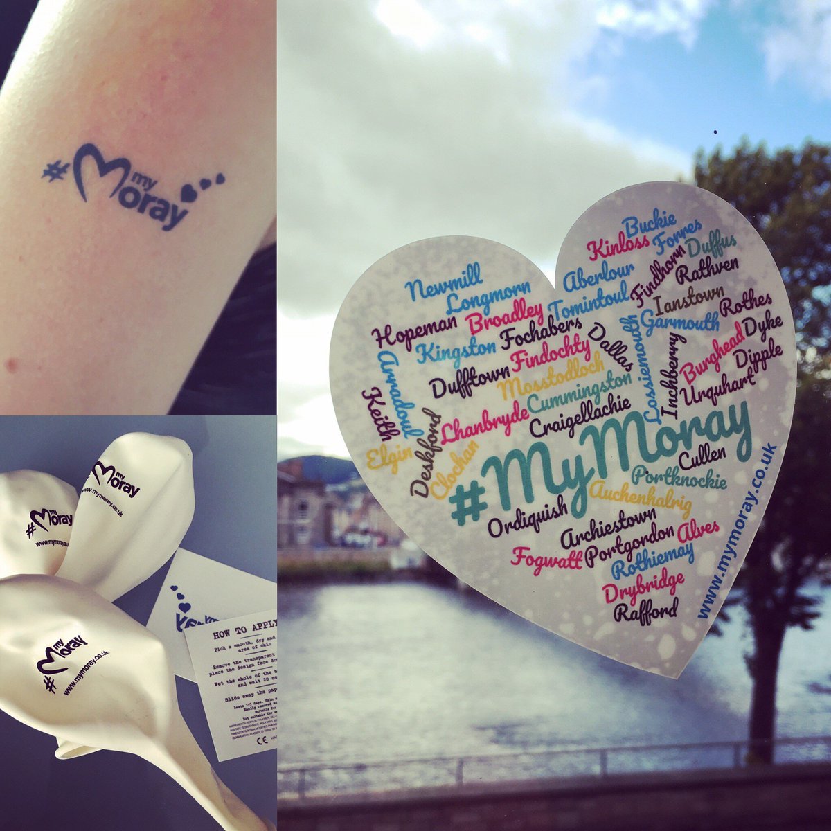 Getting ready for another #event with <a href="/MyMoray/">My Moray</a>. Stop by #ElginFandD17 on Saturday &amp; grab some My Moray car stickers, balloons &amp; tattoos!
