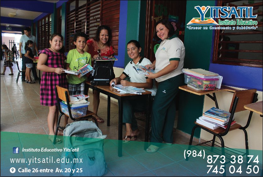 InstitutoYitsa's tweet photo. @InstitutoYitsa preparado para dar inicio al ciclo escolar 2017-2018. Recibiendo útiles y conociendo su próximo salón de clases. https://t.co/C0ELAipwDT