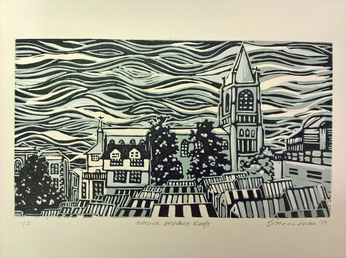 NorfolkCC's tweet photo. Be inspired to take up a craft this summer - @NorfolkCLS printmaking exhibition at @Norwichplay until 31 Aug https://t.co/QWMe9oKK5o #ENTS17 https://t.co/JUZz0jfAMo