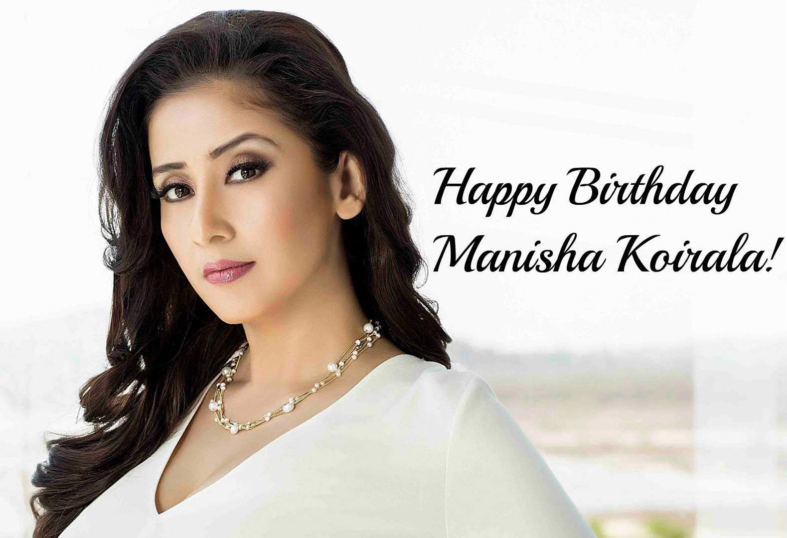 Best wishes the stunningly beautiful- Manisha koirala, a very happy birthday!        