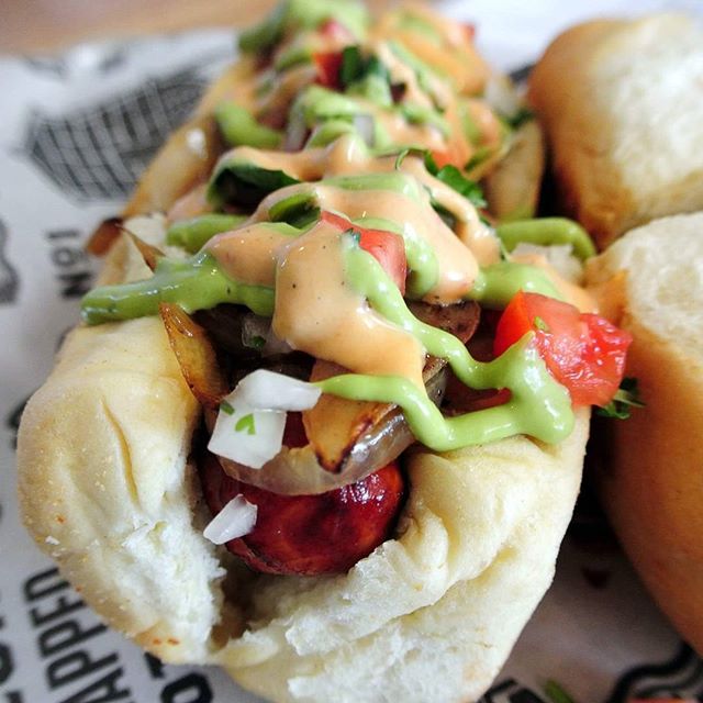 SDBaconFest's tweet photo. @DoggosGus is serving their specialty, a Bacon Wrapped Doggo. Come get some! UNLIMITED food AND beer tasters!

https://t.co/KsIx7lArOI https://t.co/V7In7H33KU