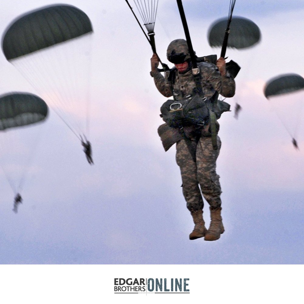 Airborne Day is a chance to pay tribute to the courage and dedication of airborne members of the Armed Forces. So, thank you guys. 👊