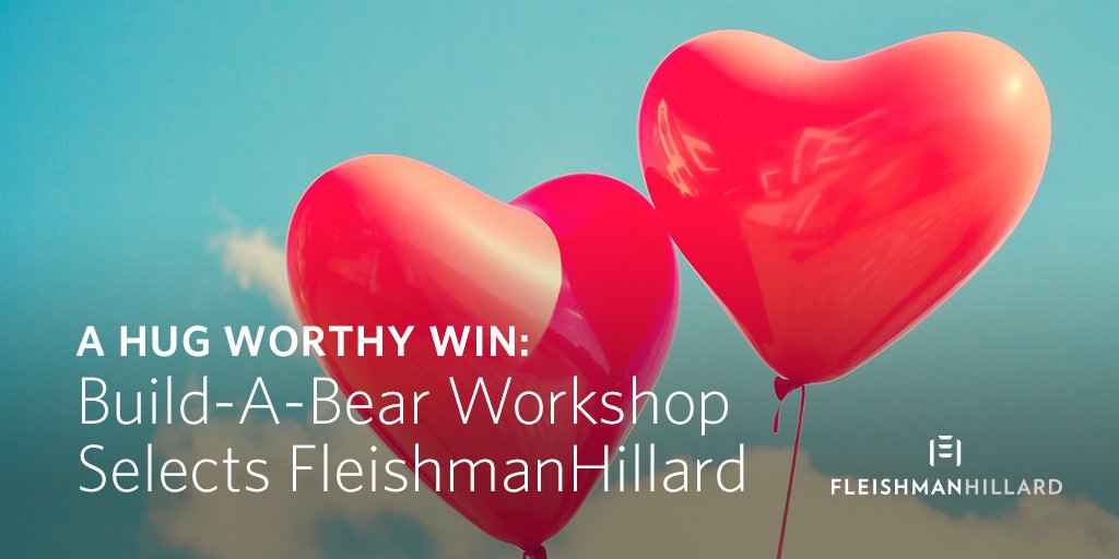 Looking forward to our work w/ <a href="/buildabear/">buildabear</a> to support their 20th birthday. Read about our exciting new assignment: fh.pr/he