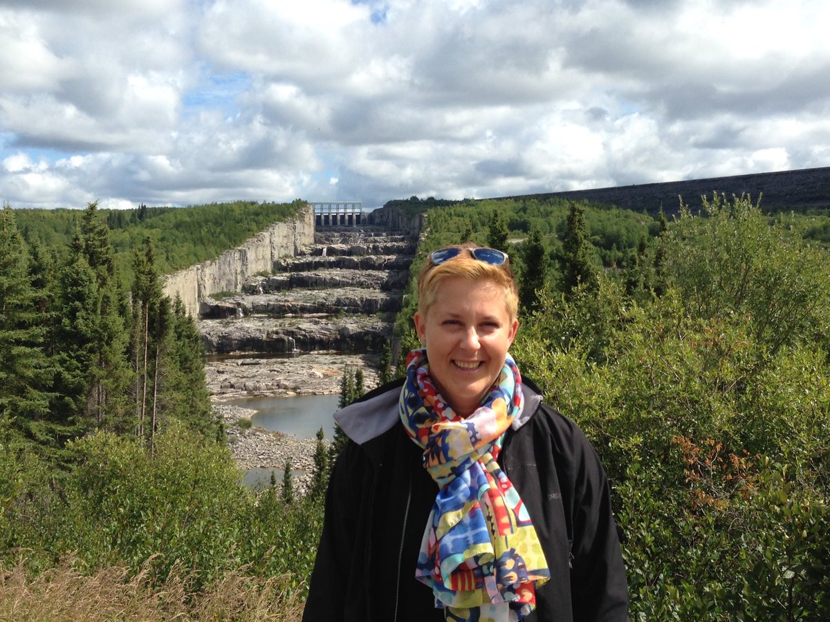 sabouria's tweet photo. À la Baie James @hydroquebec pour le programme @YourEnergyFtr, de @ppforumca en partenariat avec @actioncanada #votreavenirenergetique https://t.co/cn5GtYS7EQ