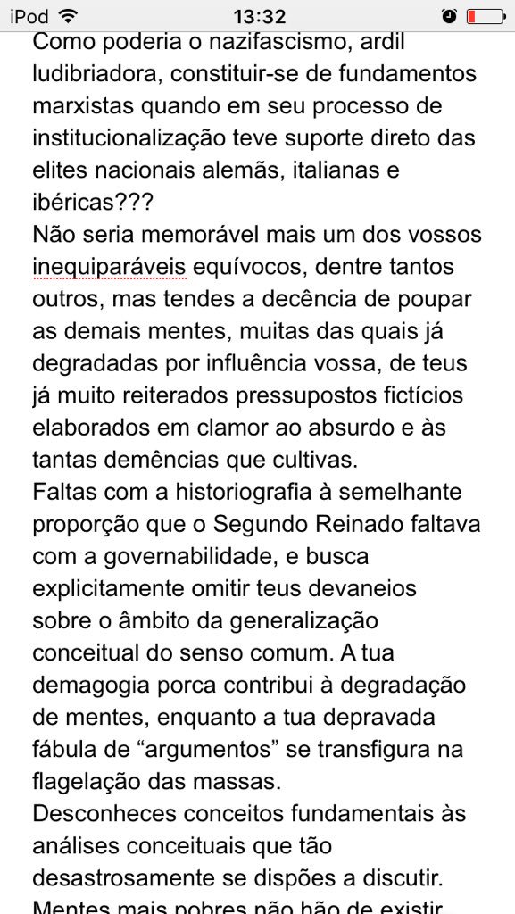 nicolasfmf's tweet photo. @RachelSherazade Mentes mais pobres (que a tua) não hão de existir, nem conceitos mais parcos. https://t.co/DVPsHsJswm