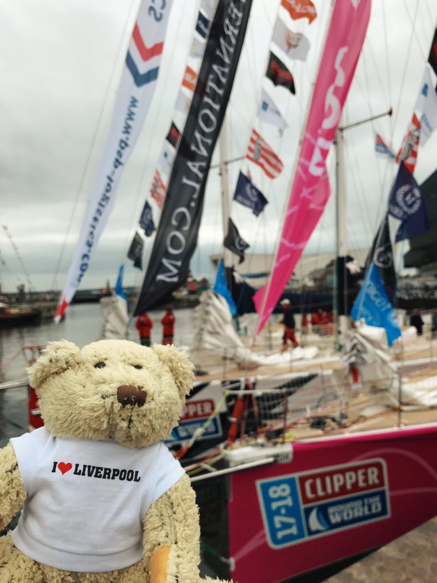 CultureLPool's tweet photo. Our #Liverpool teddy needs a name before he takes on #ClipperRace challenge! Can you help? Tweet your names &amp; we'll choose the best one ⛵️🌍 https://t.co/QfpA57JVIA