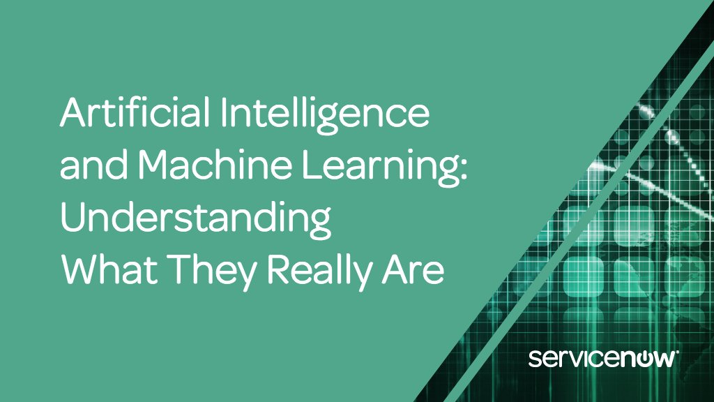 servicenow ai machine learning