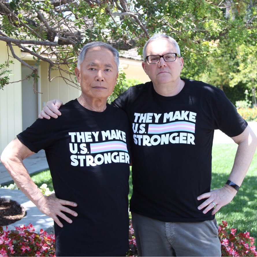 The brave transgender people in our military make not only the U.S. stronger, but all of us stronger. Get your shirt bit.ly/2vusZS4