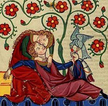 NiriaVan's tweet photo. "Ed ho sospetto/ della mala gente/ che per niente/ vanno disturbando/ chi ama lealmente"
- Federico II Hoenstaufen, 
Sicilian School, XIII https://t.co/h8bmKytdzF