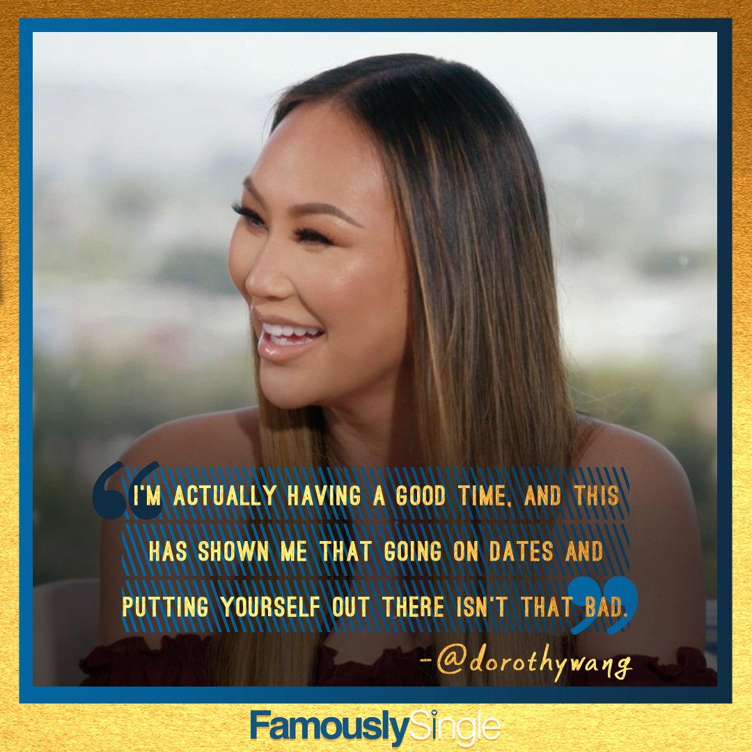 Can't believe what we're hearing but we loveeeee it. #FamouslySingle <a href="/DorothyWang/">Dorothy Wang</a>