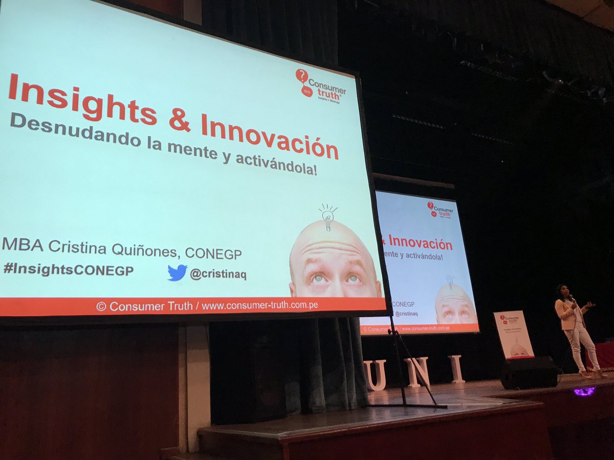 _BrianSavitzky's tweet photo. @cristinaq #InsightsCONEGP "Tendencia es pensar en cultura y no solo individuos". https://t.co/qa04EaTO7l