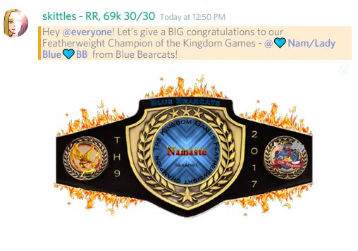 KyCrusaders's tweet photo. Congrats to @BlueBearcats (or is it @BlueBearcatsCoC) on their Champion player in the Kingdom Games. #CoC #ClashOn https://t.co/t4DGlIhLMb