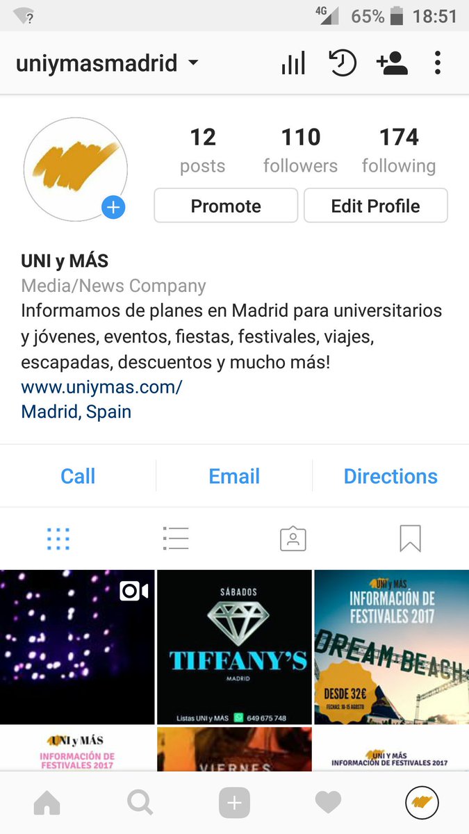 uniymas's tweet photo. Abrimos INSTAGRAM @uniymasmadrid donde seguiremos informando de planes, eventos, fiestas, festivales, viajes y mucho más!!! https://t.co/mKqS9tLdrl