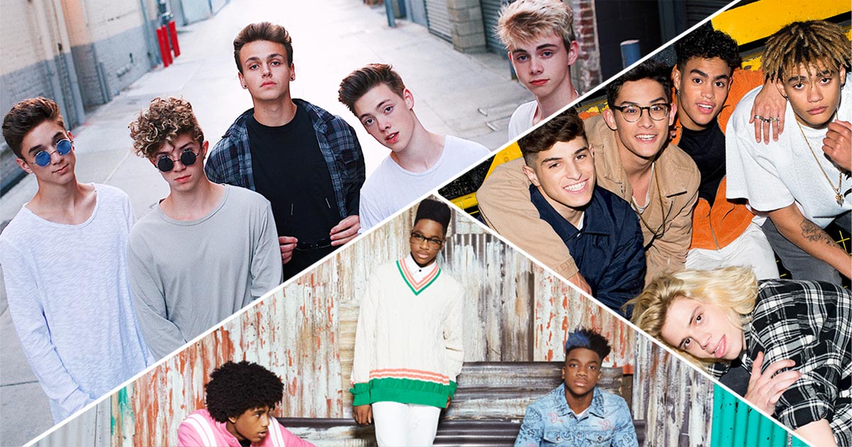 EW's tweet photo. Meet the next crop of boy bands: @PRETTYMUCH, @whydontwemusic, and @SavingForever: https://t.co/HtWsdLSTr1 https://t.co/7inLcVYVUT