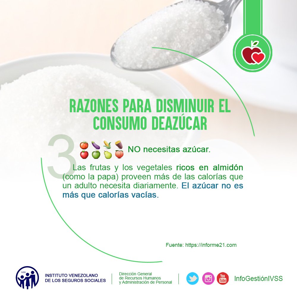 infogestionivss's tweet photo. ¿Sabias que las frutas y vegetales que consumes te proveen calorias suficientes? #DGRHYAP #InfoGestion #ConsejosDeSalud https://t.co/d3m9rp6moK