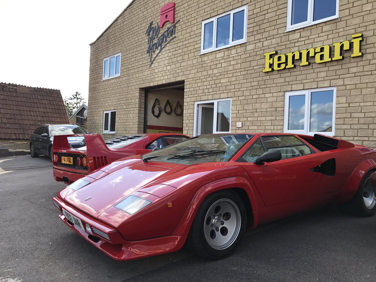 harrym_vids's tweet photo. Countach been for a check-up @BobHoughtonLtd &amp; they discovered it had 4mm toe-out at front, now -2mm. So that's why it wandered at speed.. https://t.co/JtS3w28F8N