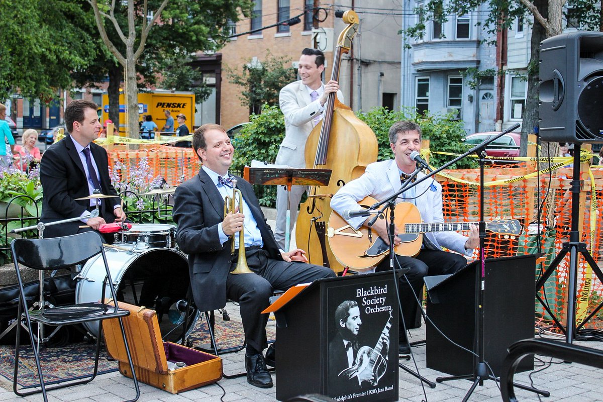 PhiladelphiaGov's tweet photo. Love your neighborhood park? Add a soundtrack to it! Check out this list of free outdoor concerts in Philly parks ➡️ https://t.co/d9aEbBCd8G https://t.co/LpSaelO4lk