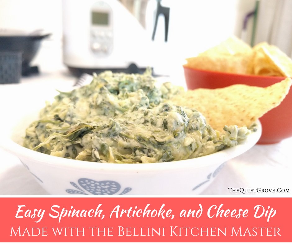 TheQuietGrove's tweet photo. #ad Easy Spinach &amp; Artichoke Cheese Dip made with a #BelliniKitchenMaster --> https://t.co/zzyrgwfOIr  #productreview #Recipe @BelliniKM https://t.co/a08P6rOKVD