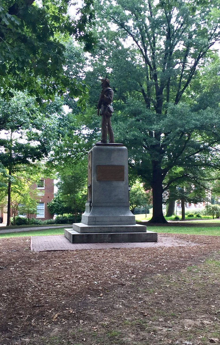 JUKNC's tweet image. Topple them all. #SouthernSpring #Charlottesville #SilentSam