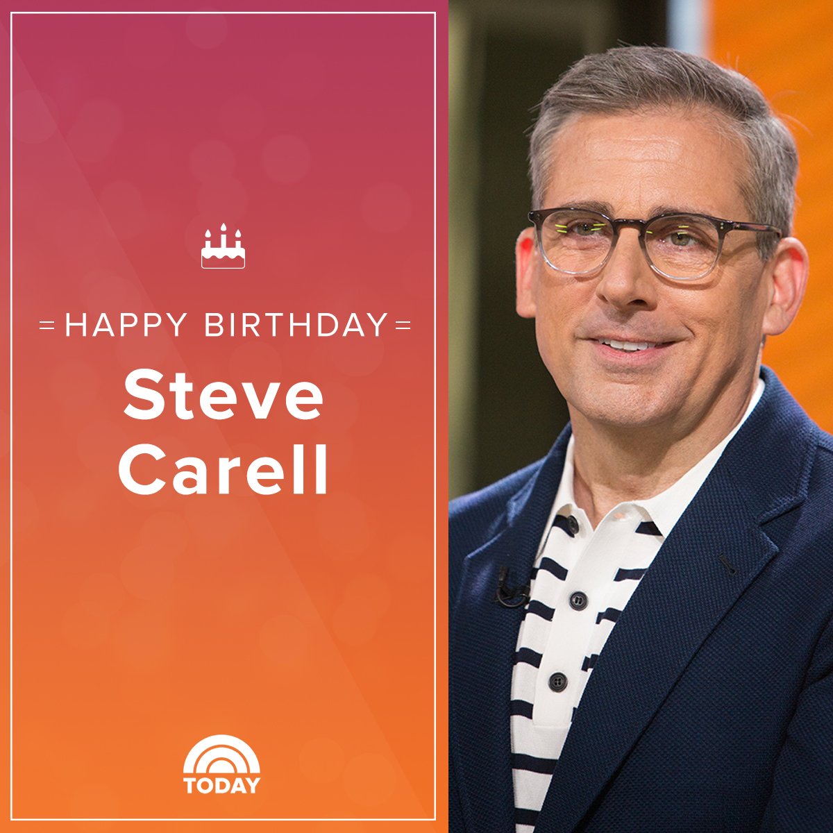 Happy 55th birthday, Steve Carell! 