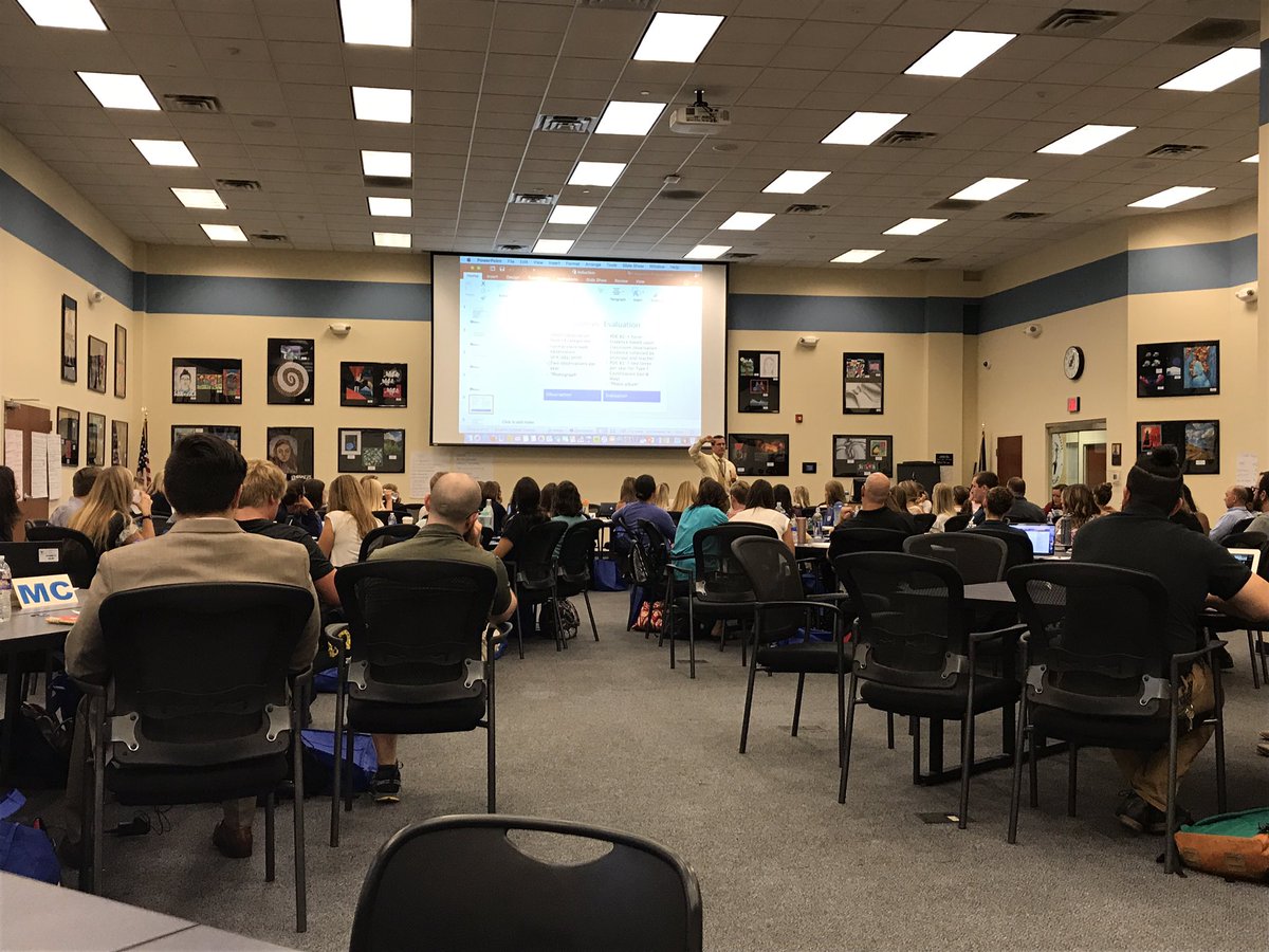 jonathanblow's tweet image. Dr. Reed sharing the power of classroom observations and evaluations. #danielsonframework #DASDpride #dasdinduction1718